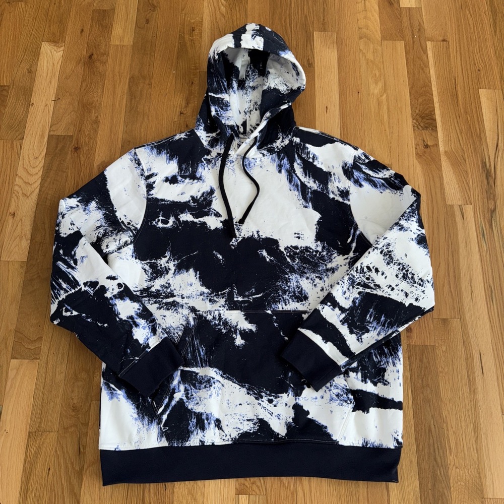 NWOT Disney National Geographic Wave Tie dye Hooded Sweatshirt Size XL Hoodie